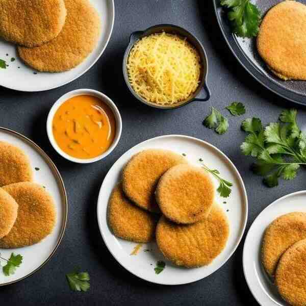 Рубленые котлеты из курицы с сыром